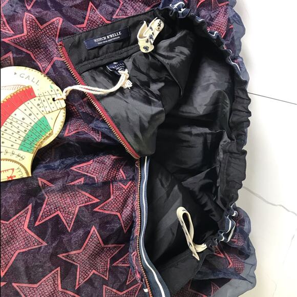 Scotch R’belle apron navy star skirt NWT - Picture 6 of 8